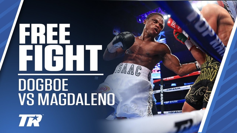 Isaac Dogboe Wins 1st World Title, Isaac Dogboe vs Jessie Magdaleno, FREE