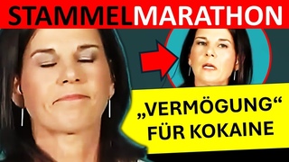 STAMMELMARATHON  & SKANDAL-AUSSAGEN BAERBOCK und RICARDA LANG BLAMIEREN SICH