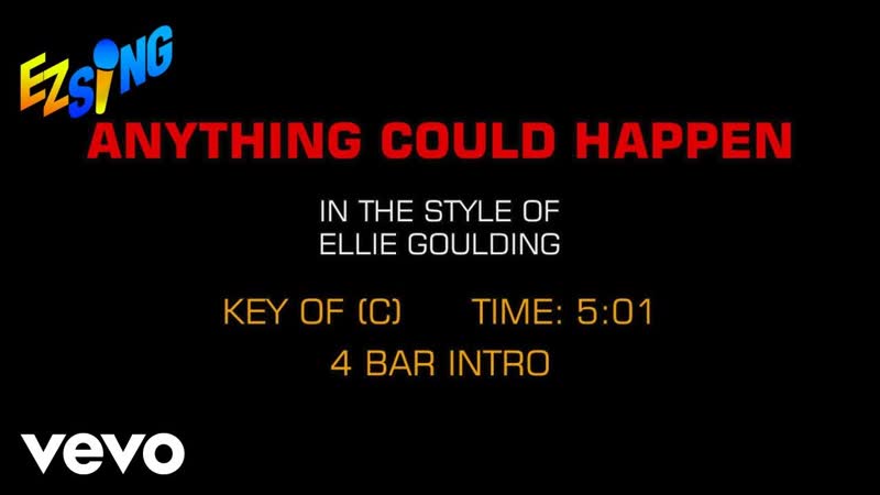 Ellie Goulding Anything Could Happen ( Karaoke EZ