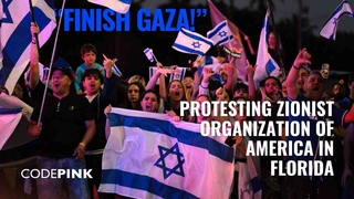 Zionists Get Violent - Protesting Heroes of Israel Event in Florida