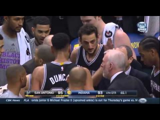 Marco Belinelli game-winner: San Antonio Spurs at Indiana Pacers