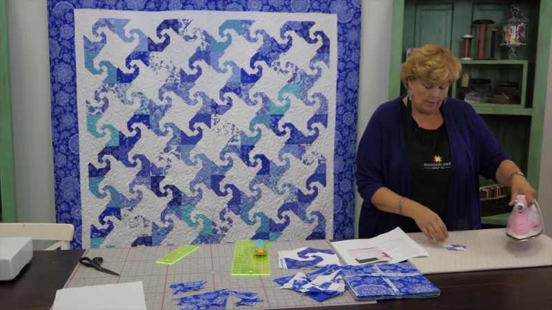 Улитка 2. Make a Snail Trail Quilt with