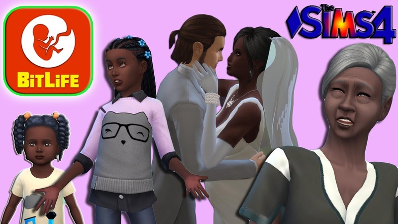 Bit Life CONTROLS MY SIMS 4 BIRTH TO