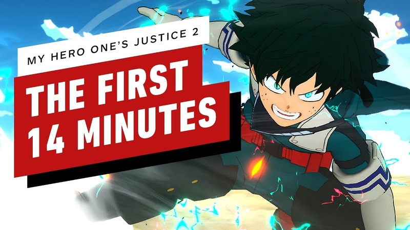 The First 14 Minutes of My Hero Ones Justice