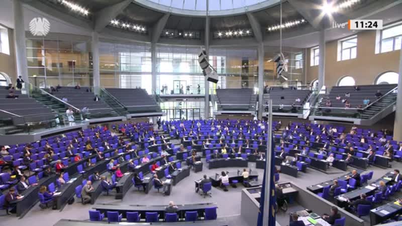 Bundestag. Martin Sichert, Af D stellt Frage zu den Schwächsten in unser