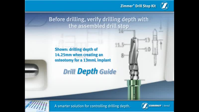 Ограничители свёрел хирургического набора Zimmer TSV Drill Stop