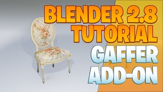 Gaffer add-on guide - Blender 2.8 Tutorial