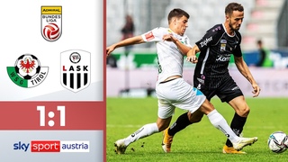 Punkteteilung in Tirol | WSG Tirol - Linzer ASK | Highlights - ADMIRAL Bundesliga