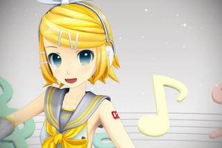 Kagamine Rin V4X MMD model