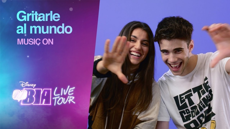 Gritarle al mundo, Music On, Bia Live