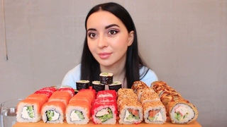 СГЛАЗ В МОЕЙ ЖИЗНИ/ СУШИ  От  / MUKBANG Ayka Emilly