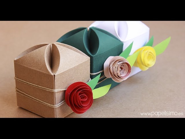 Cómo decorar cajas de regalo para