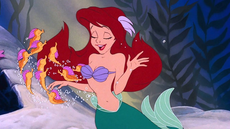 В Мире Морском Under The Sea Russian Русалочка The Little Mermaid, Official Disney