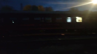 вл65-015 с вагоном рельсосмазывателем
