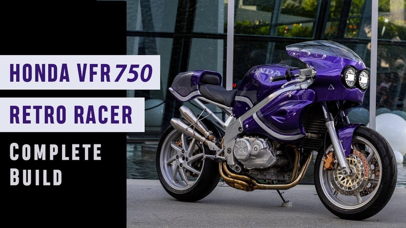 Honda VFR750 Custom Retro Racer Purpose Built