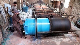 Ingenious Technique of Making Plastic Water Tanks