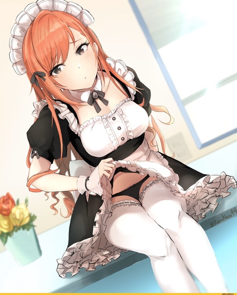 Vibrator secretary maid redhead