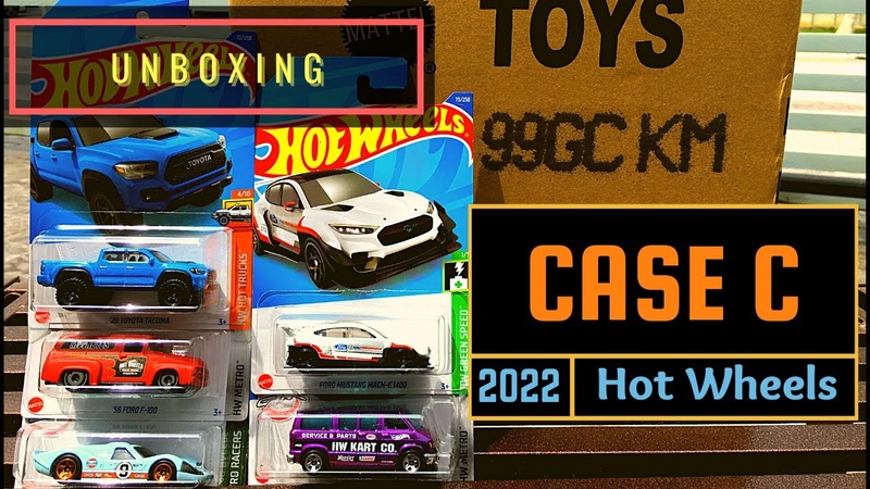 Outdoor Unboxing Hot Wheels 2022 Case