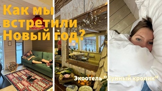Как мы встретили Новый год/ смех, танцы, семья/ Экоотель Лунный кролик