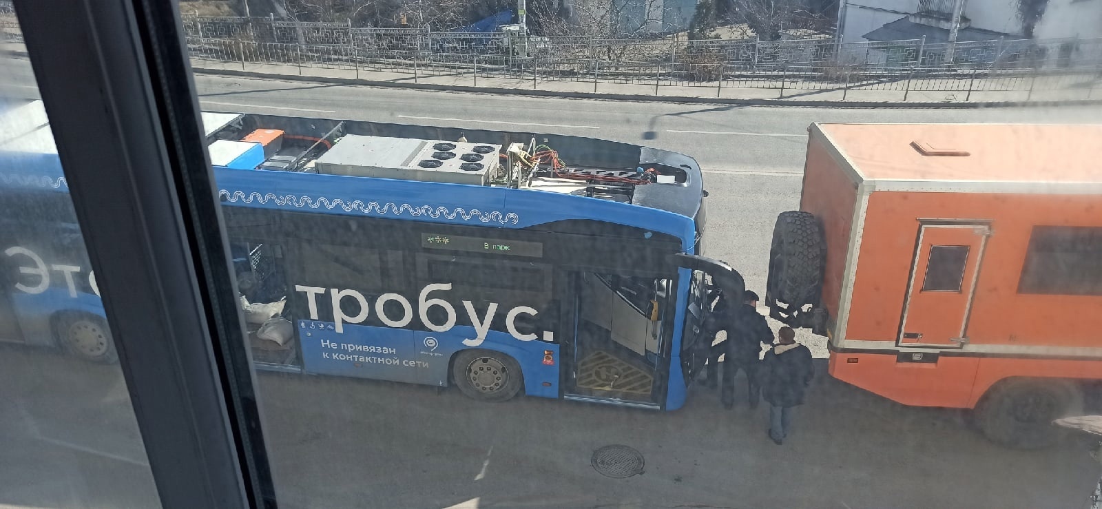 В Севастополь из Набережных Челнов приехал тестовый образец электробуса Это картинка