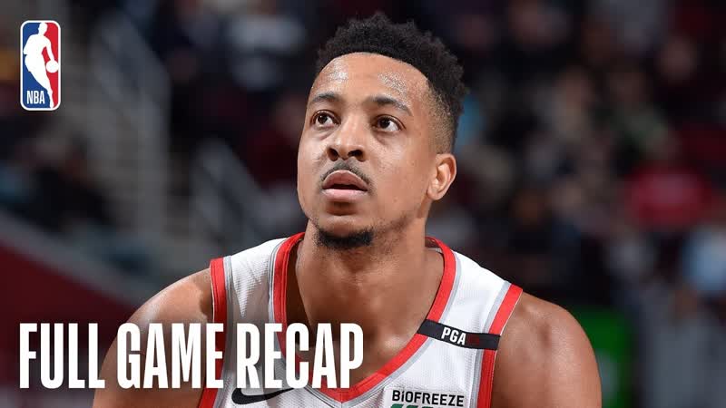 TRAIL BLAZERS vs CAVALIERS, C. J. Mc Collum Drops 35 Points In Cleveland, February 25,