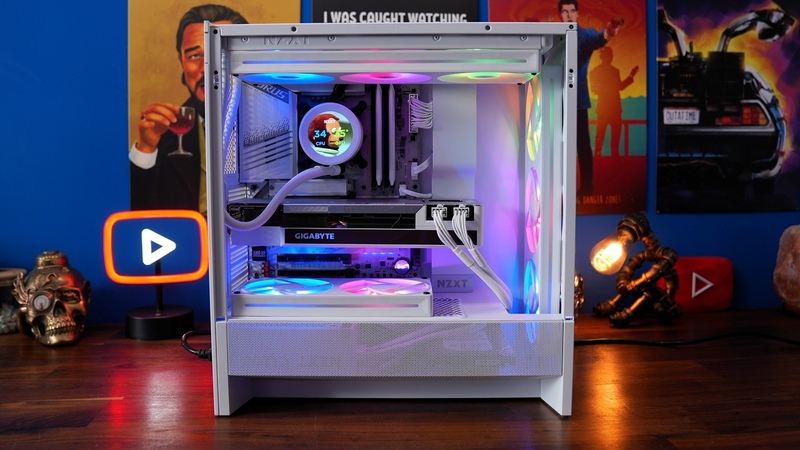 NZXT H5 Flow RGB 2024 In Depth Build guide How to build an NZXT PC in