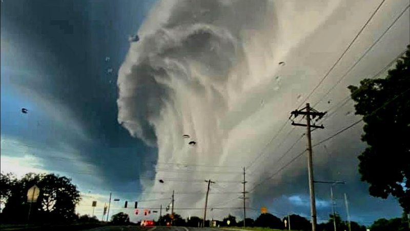 Scary Black Clouds And Massive Flash Floods Hits Sur,