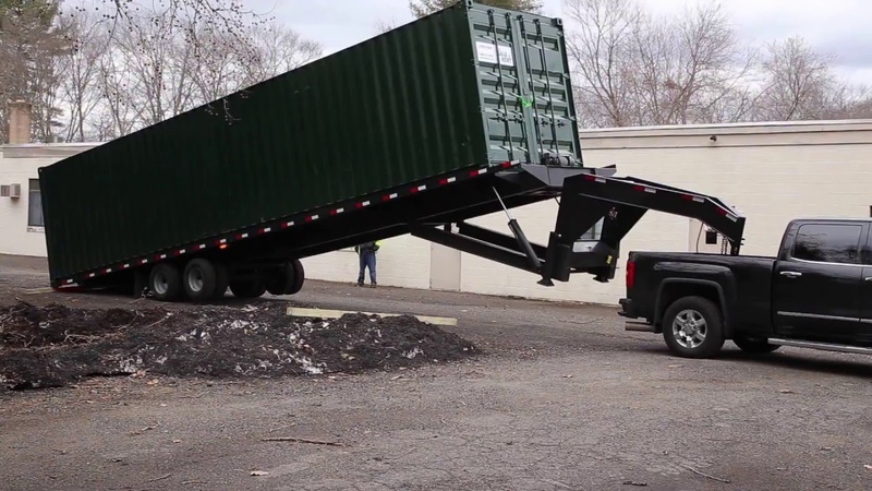 How Much Room Is Required To Take Delivery Of A 40 Shipping