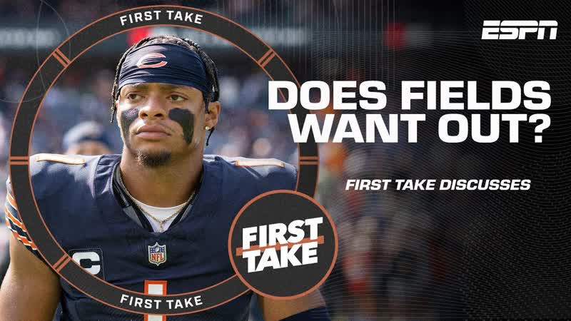 Stephen A. says the Chicago Bears are TRASH + Does Justin Fields want OUT , First