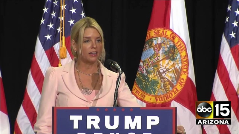 FULL: Pam Bondi Donald Trump rally Kissimmee,