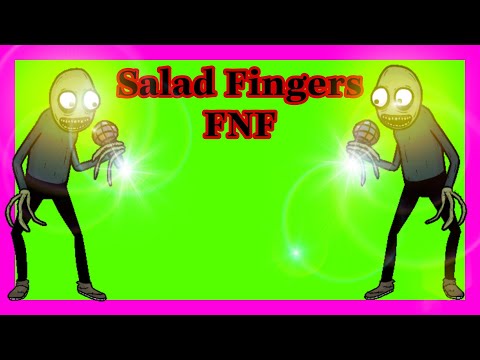 Friday Night Funkin Salad Fingers FNF Pack DC2 Drawing Cartoons 2 Item