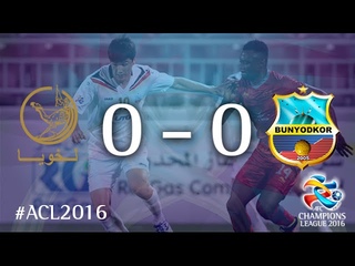LEKHWIYA vs BUNYODKOR: AFC Champions League 2016 (Group Stage)