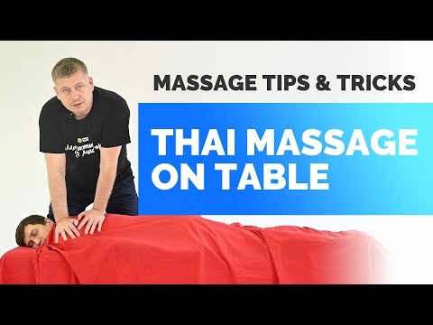 Massage Tips Tricks Thai Massage on
