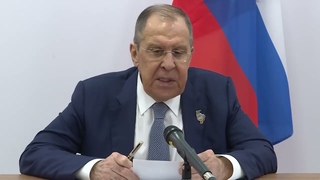 Пресс-конференция С.Лаврова по итогам СМИД Группы двадцати, Рио-де-Жанейро, 22 февраля 2024 года