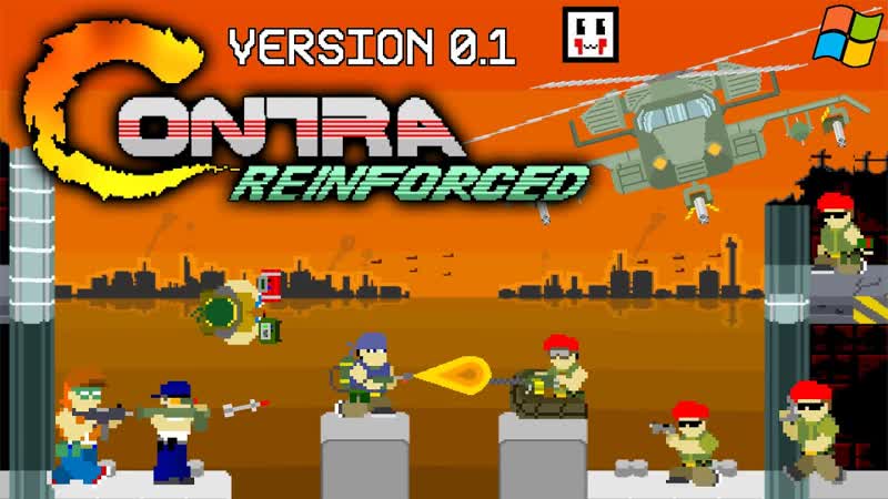 CONTRA REINFORCED, ARC HOUND by KIBA GAMES v0. 1 ( PC, FANGAME) LONGPLAY ALL