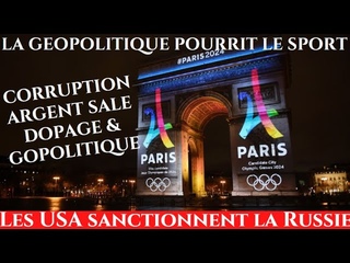 SPORTS -L'ENVERS DU DECOR - CORRUPTION - GEOPOLITIQUE - DOPAGE - Par Jesse JILL