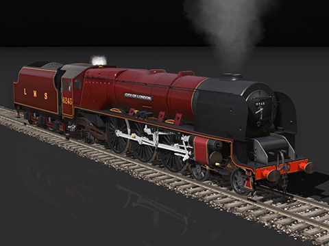 LMS Duchess Red Preserved