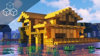 Swamp Biome House Tutorial | Minecraft One Chunk Build