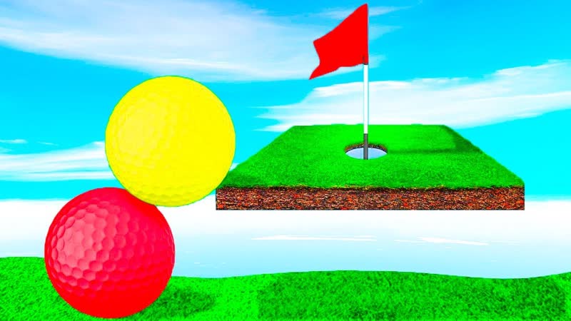 НОВЫЙ ГОЛЬФ С ПРЫЖКАМИ И КРУТЫМИ ФИШКАМИ ПРОШЛИ МЕГА