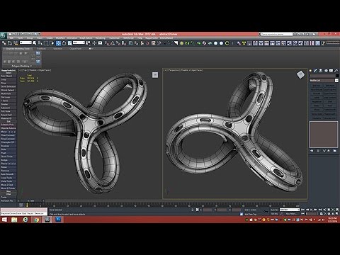 3d Tutorial, Topmod Style Knot Modeling, 3ds